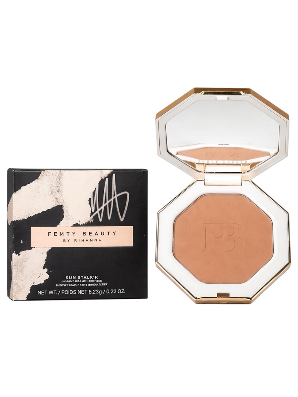FENTY BEAUTY BY RIHANNA SUN STALK'R INSTANT WARMTH BRONZER IN INDA SUN - BNIB
